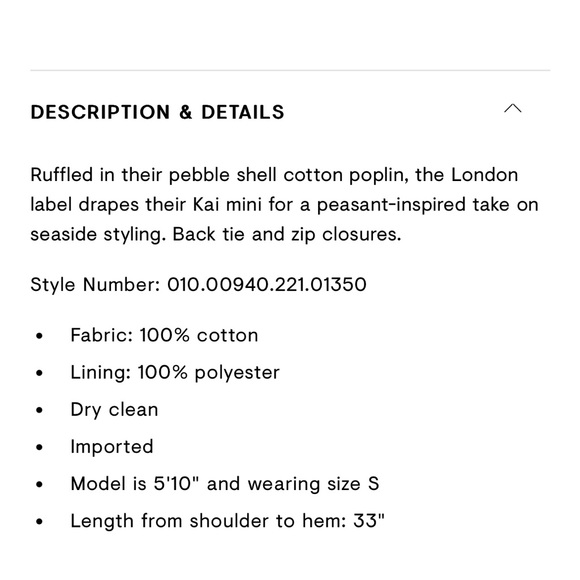 RIXO Kai Mini Shell Printed Dress - Picture 8 of 8